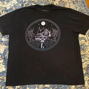 Hot Topic Coraline Pink Palace Short Sleeve Round Neck Adult T-Shirt XL